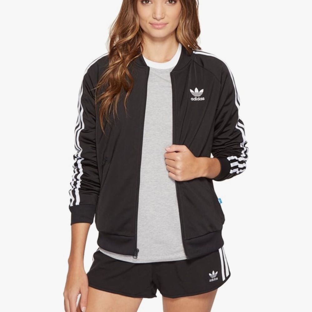 Adidas Women's Black Track Jacket